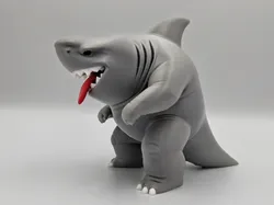 Chubby Shark - Multicolor Print