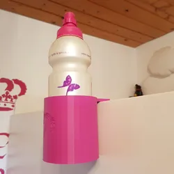 Cyberspace3D Bottle holder unicorn IKEA bed Stuva