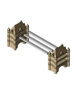 Monitor Stand - Tower Bridge London v2