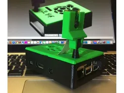Raspberry Pi 3 case with camera mount