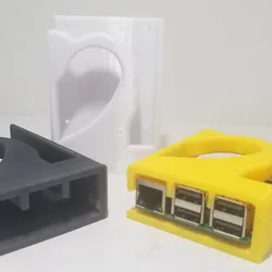 Raspberry Pi 3/3+ Case V2 (No supports - non-mount version)