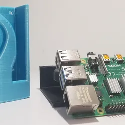 Raspberry Pi 4/4b Case (No supports - Single Print - Mountable version included)