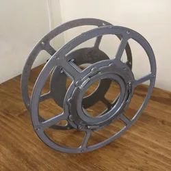 Snap-Together "Master Spool" for Loose Filament (eSun Refillament)