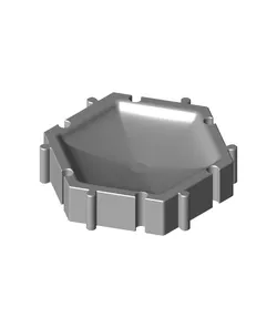 #TidyDesk | Modular Desk Organizers | Iteration: 1.1.4 | Variant: Shallow Bowled | NoahMillerDesign