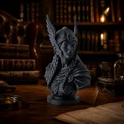 Valkyrie Bust Sculpture