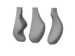 VASES 3 DECORATION