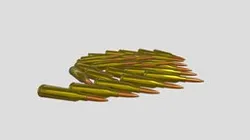 5.45x39mm Cartridge Clump