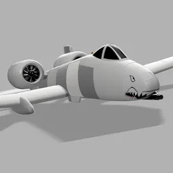 A10 Fairchild Warthog RC-Jet EDF 50mm 100cm sample