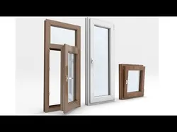 Adjustable and Rigged PVC Window 3D model