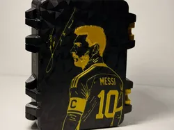 Caja Copa de Figuritas Messi - Modelo de impresión 3D gratuito