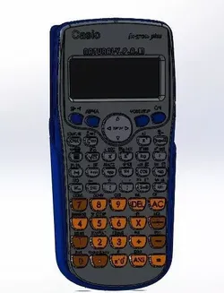 CASIO CALCULATOR 3D model