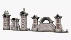 Chimney Palace Collection 3D model