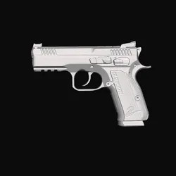 Cz Shadow 2 Compact Real Size Scan 3D Gun Mold