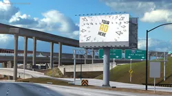 Double Street Billboard 3D model