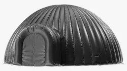 Durable Igloo Dome Tent Black 3D model