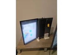 HP Zbook Fury G11 Vertical Laptop Stand, 3cm laptop height