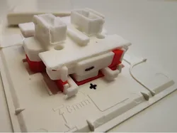 IKEA Trådfri Elko on/off buttom bottom part (remix for Elko RS Surface mounted wall switch)