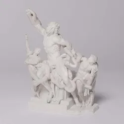Laocoon and His Sons Sculpture VR AR Mobile-ready Game-ready Low-poly 3D model