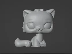 LPS Persian Cat