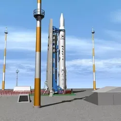 Naro Launch Pad 3D model