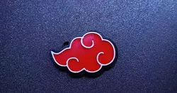Naruto akatsuki multicolor keychain