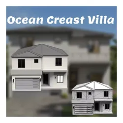 Ocean Creast Villa Low-poly 3D model