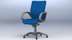 Office chair Graffic with glides option