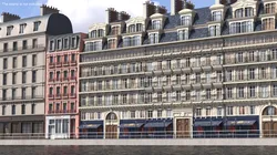 Parisian Street 3D model