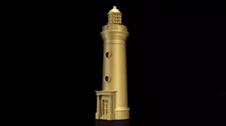 THE OBSERVATORY LIGHTHOUSE IN SULINA 3D print model