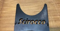 VW Scirocco 3 cupholder