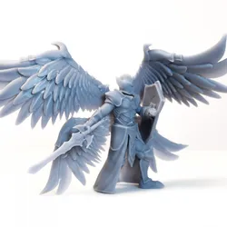 Angelic Guard - DnD Character - 2 Poses