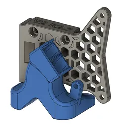 Delta-P fan duct V2-R2 for MK3S(+) extruder