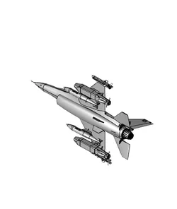 F-16 WAR PLANE.STEP