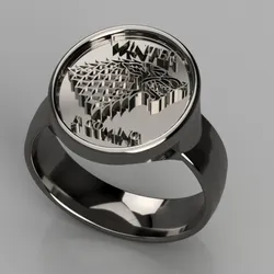 GoT-inspired sigil ring