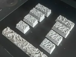 Hive Keycaps shift caps lock TAB Enter  - Free 3D Print Model