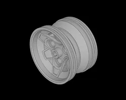 Lego Compatible (41896.dat) Wheel Rim 26 x 43 with 6 Spokes and 3 Pegholes