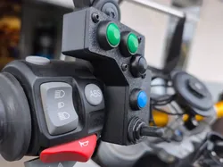 Motorcycle rally button controller for navigation - Free 3D Print Model