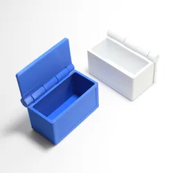 Polarity Box - hinged lid prints in place, zero support!