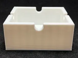 Square ashtray - Free 3D Print Model