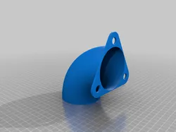 90 Degree Dump Pipe