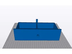 Container with sliding doors