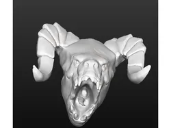 Fallout- Deathclaw head