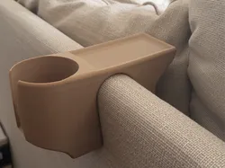IKEA Uppland Sofa Back Cup Holder and Tray Insert - Free 3D Print Model