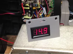 Voltmeter Mount Panel