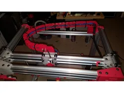 Cable chain anchor mounts for D-bot