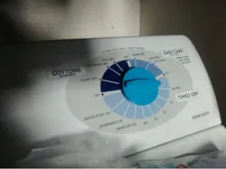 Dryer knob