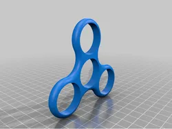 Fidget spinner with cap