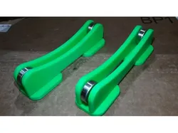 Filament Spool Roller using 608ZZ bearings - Snapped together and no bolts