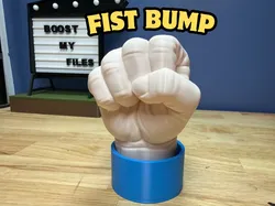 Fist Bump - Free 3D Print Model