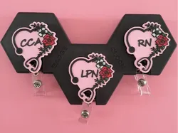 Nursing Title Badge Reel/Magnet (Customize Title) - Free 3D Print Model